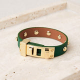 Green Studded Bracelet