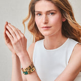 Green Studded Bracelet