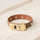 Studded Beige Bracelet