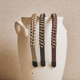 Silver Resin Embroidered Hairpins