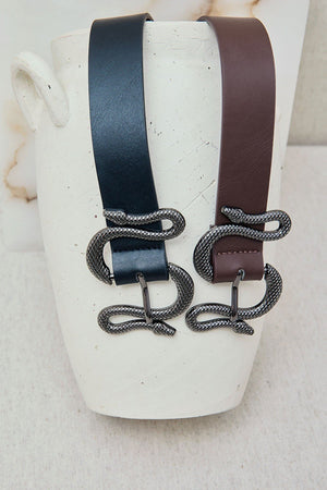 Snake Buckle Belt