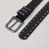 Studded Black Belt