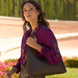 Grey Urban Bag with Large Handle