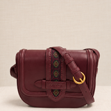 Bolso Bandolera Cinta Burdeos