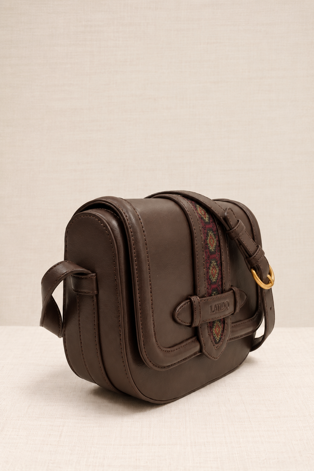 Bolso Bandolera Cinta Chocolate