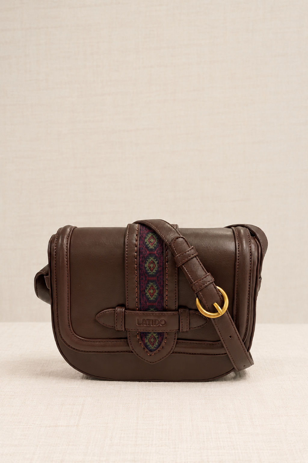Bolso Bandolera Cinta Chocolate