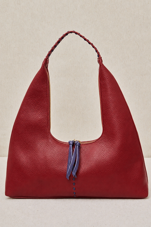 Bolso con Gran Asa Granate