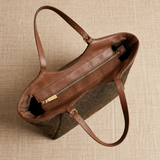 Bolso Shopper Espiga Chocolate