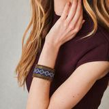 Dark Blue Ethnic Bracelet