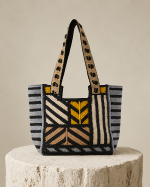 Yellow Ethnic Bag