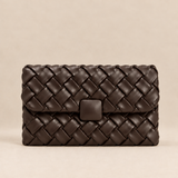 Bolso Trenzado Mano Choco