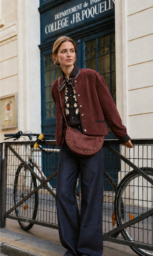 Burgundy Corduroy Jacket