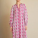 Fuchsia Ameba Kurta Dress