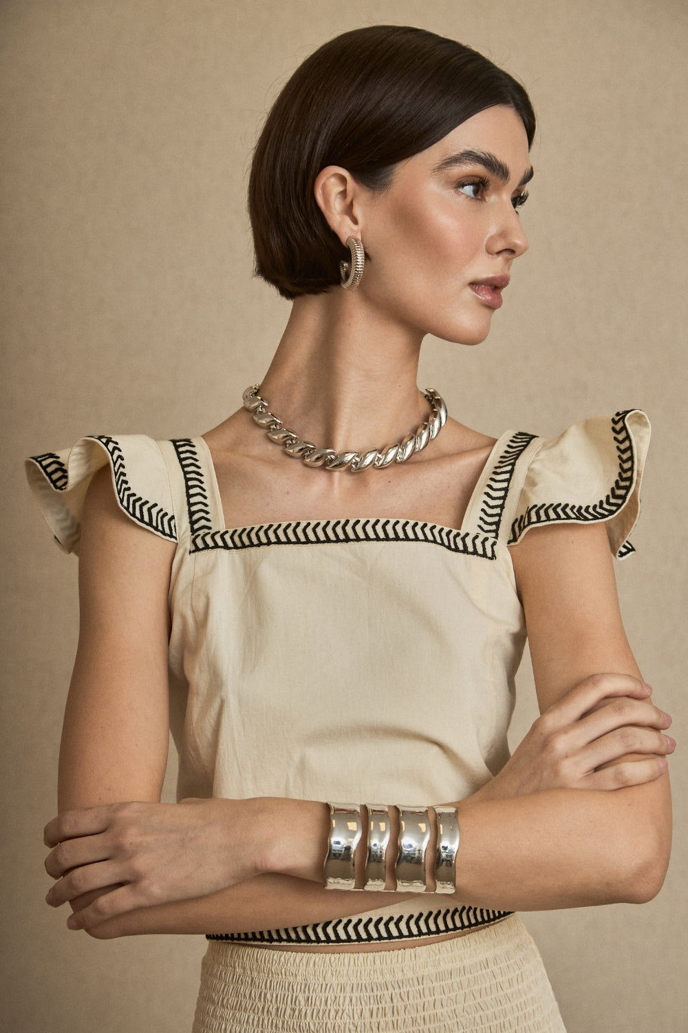 Brazalete Maxi Plata