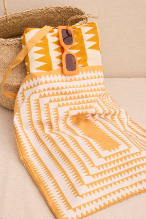 Toalla Pareo Étnica Amarillo