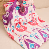 Long Purple Donut Necklace