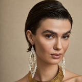 Orange Ethnic Choker Necklace