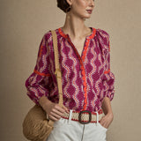 Bolso Plisado Medialuna Beige