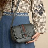 Bolso Bandolera Cinta Negro