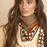 Zig Zag Fuchsia Scarf